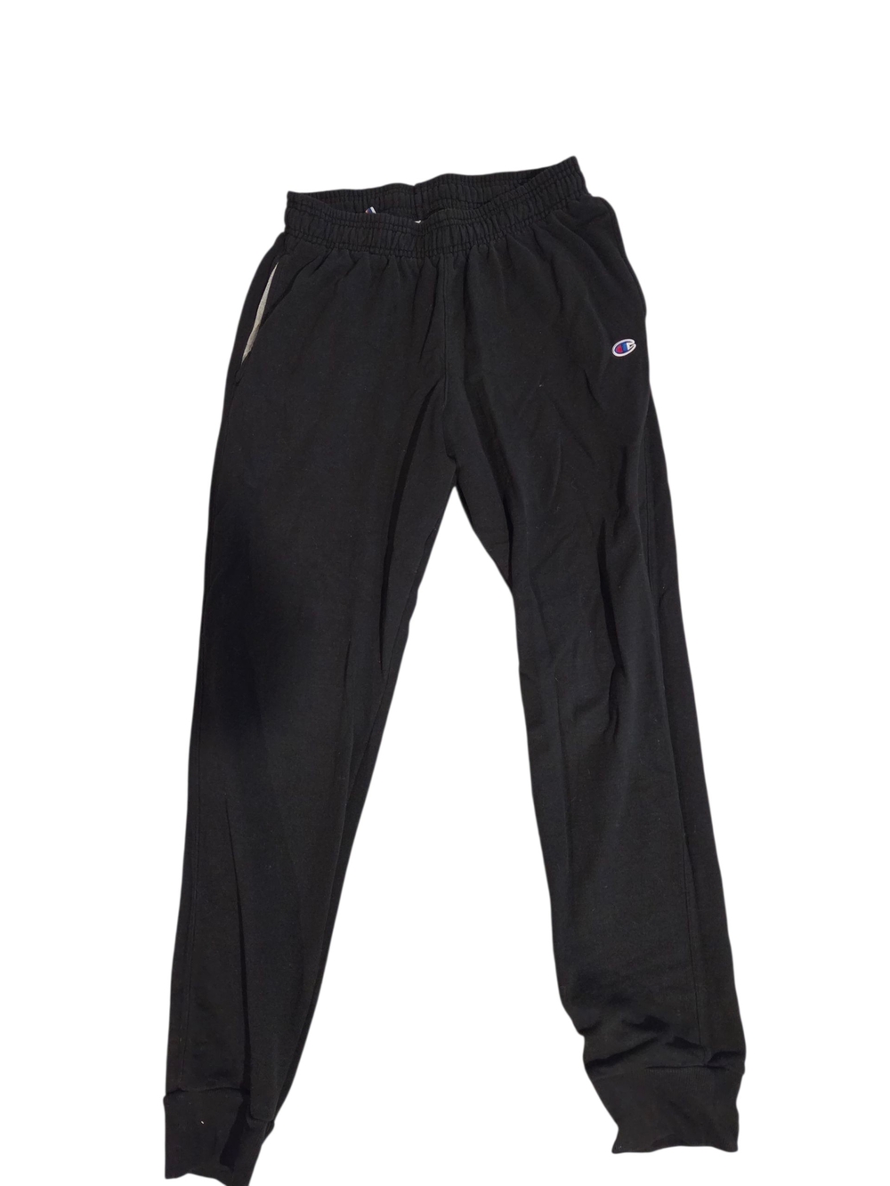 Champion Black Jogger Sweatpants with Logo